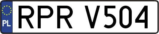 RPRV504