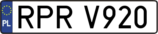RPRV920