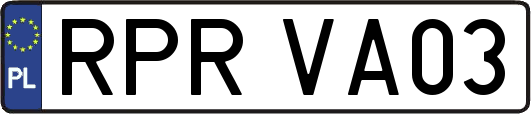 RPRVA03