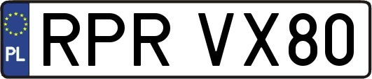 RPRVX80