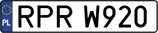 RPRW920