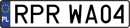 RPRWA04