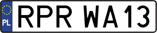 RPRWA13