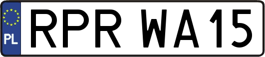 RPRWA15