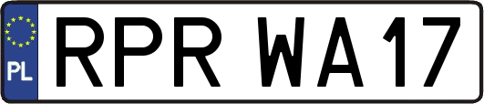 RPRWA17