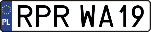 RPRWA19