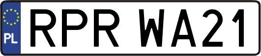 RPRWA21