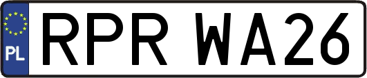 RPRWA26