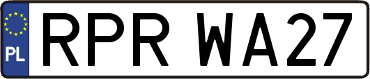 RPRWA27