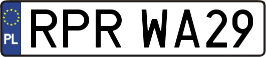 RPRWA29