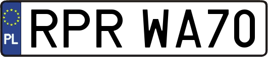 RPRWA70
