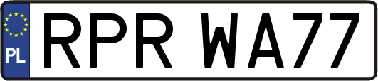 RPRWA77