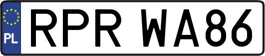 RPRWA86