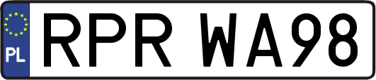 RPRWA98