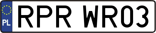 RPRWR03