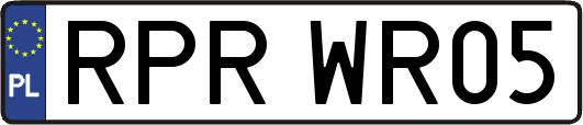 RPRWR05