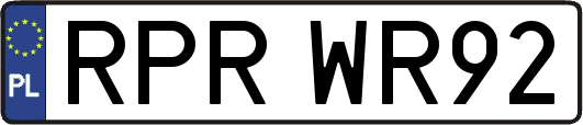 RPRWR92