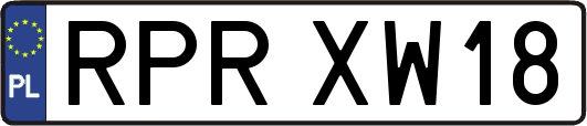 RPRXW18