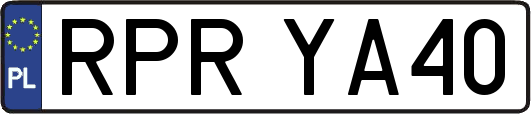 RPRYA40