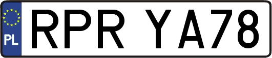 RPRYA78