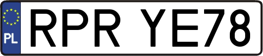 RPRYE78