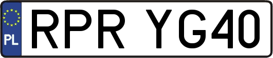 RPRYG40