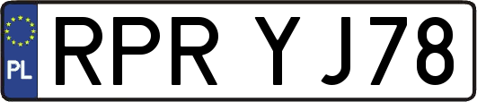 RPRYJ78