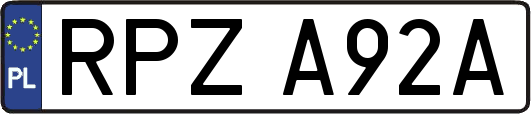 RPZA92A