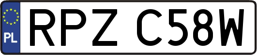 RPZC58W
