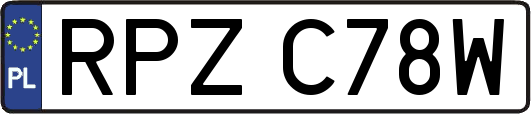 RPZC78W