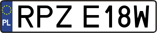 RPZE18W