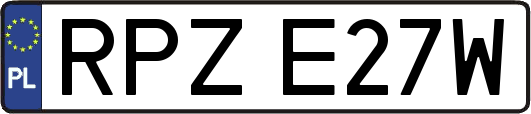 RPZE27W