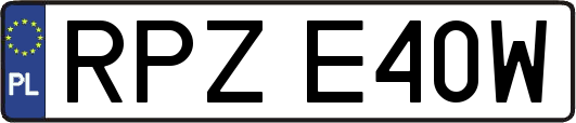 RPZE40W