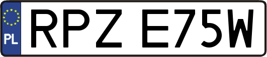 RPZE75W