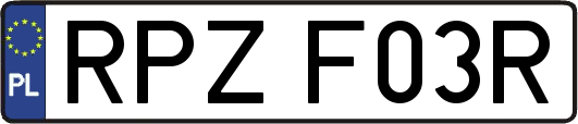 RPZF03R