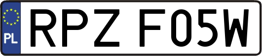 RPZF05W