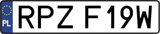 RPZF19W