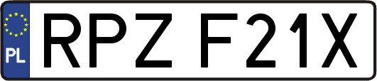 RPZF21X