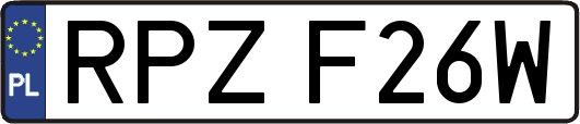 RPZF26W