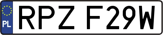 RPZF29W