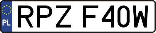 RPZF40W