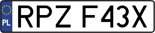RPZF43X