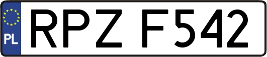 RPZF542