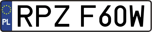 RPZF60W