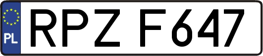 RPZF647