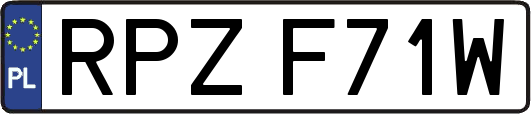 RPZF71W