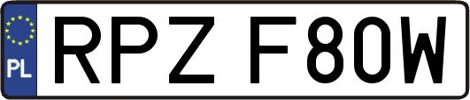 RPZF80W