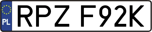 RPZF92K
