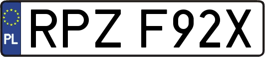 RPZF92X