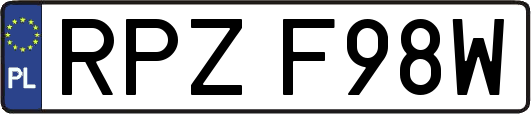 RPZF98W